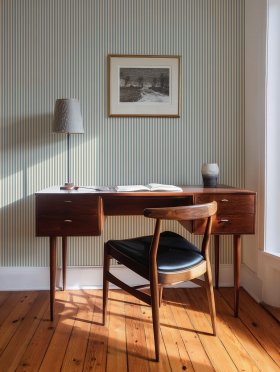 Studio con carta da parati Pulsar