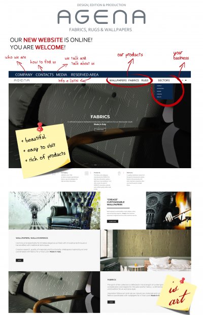OUR NEW WEBSITE IS ONLINE! YOU ARE WELCOME!