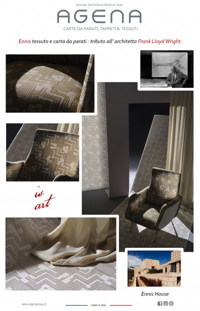 Ennis fabric and wallpaper