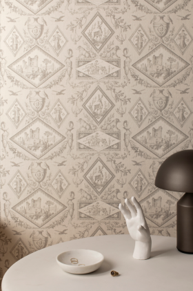 Toile de Jouy classico Elisir d'Amore dalla collezione Amami
