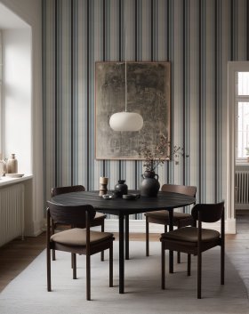 Sala da pranzo con carta da parati Prisma